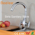 Durable Brassware Casting High Neck Kitchen Tap Faucet with Swivel Spout